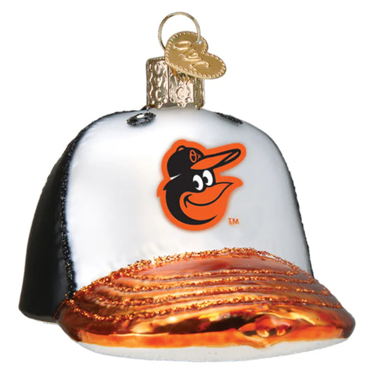OWC Orioles Baseball Cap Ornament