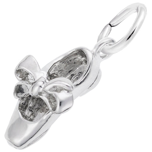 Sterling Silver Tap Shoes Charm