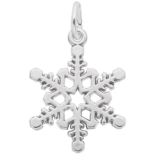 Sterling Silver Snowflake Charm