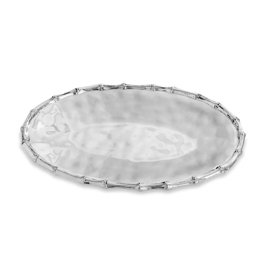 Beatriz Ball Garden Bamboo Oval Tray