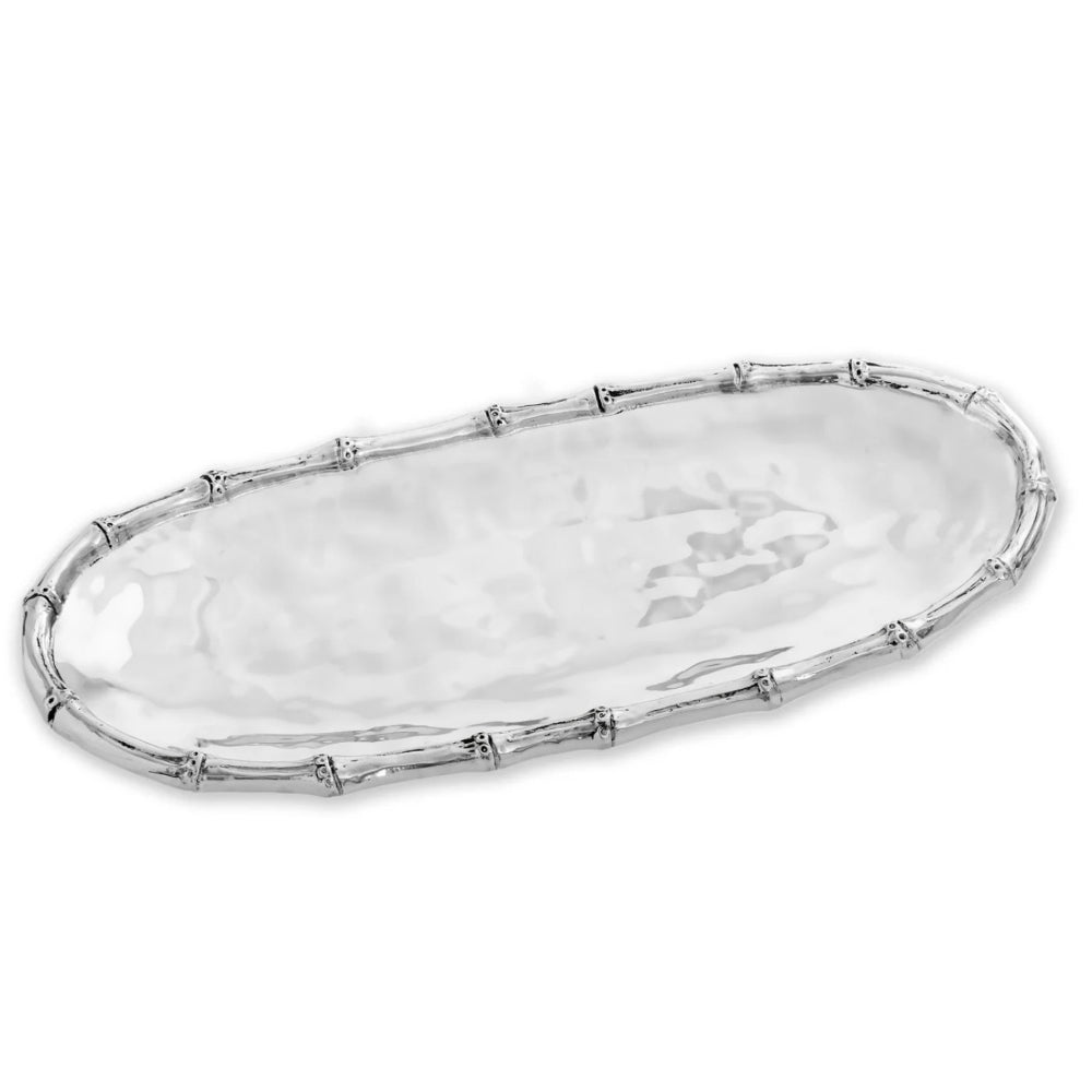 Beatriz Ball Garden Bamboo Oval Tray