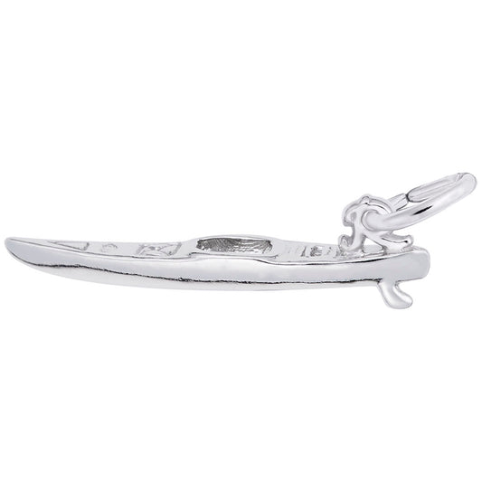 Sterling Silver Kayak Charm