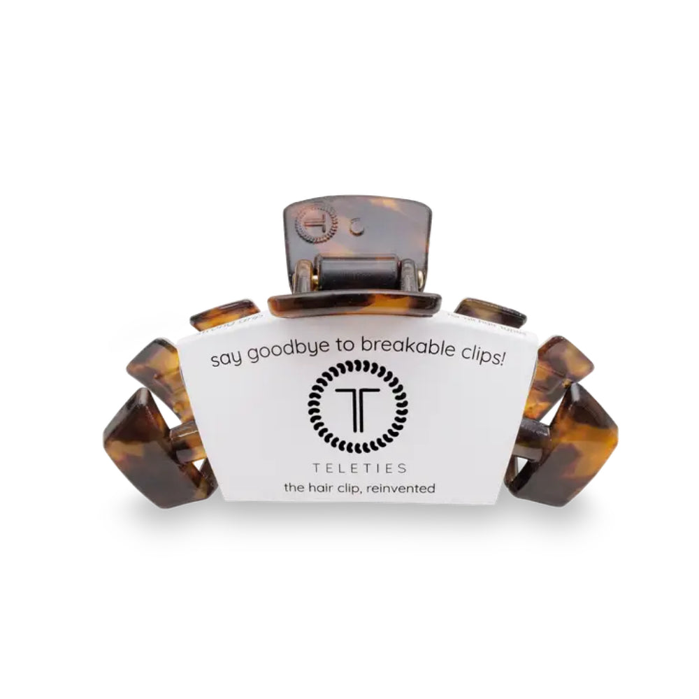 TELETIES Tortoise Hair Clip