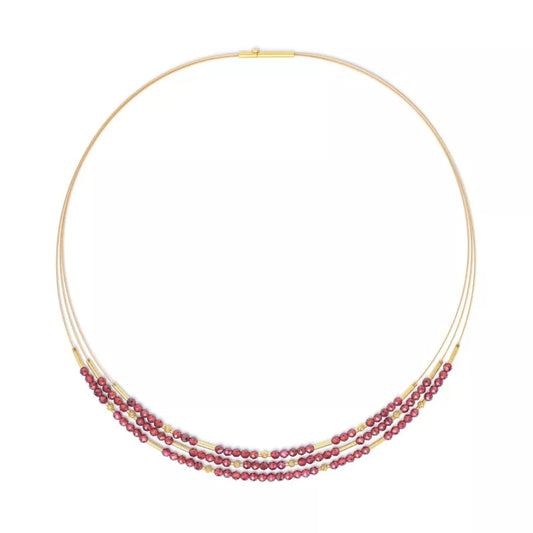 Bernd Wolf Clenifa Garnet Necklace