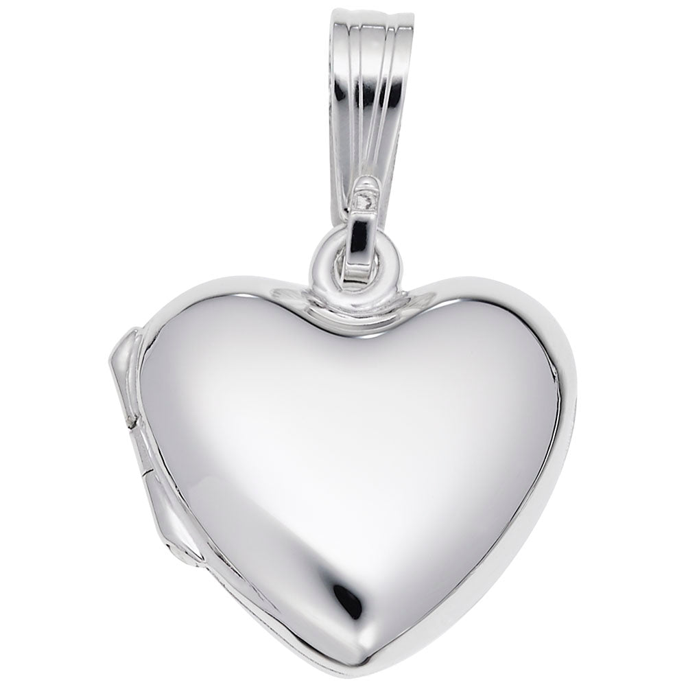 Sterling Silver Heart Locket Charm
