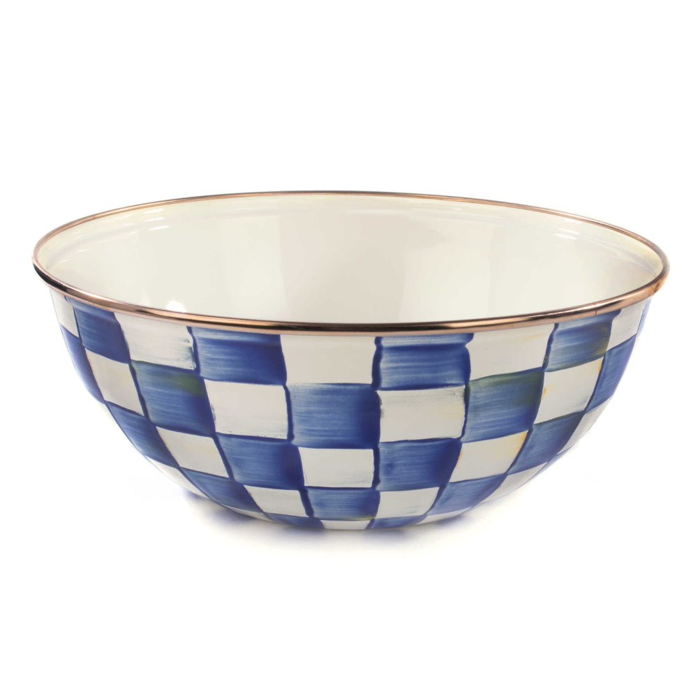 MacKenzie-Childs Royal Check Bowl - Thumbnail 4