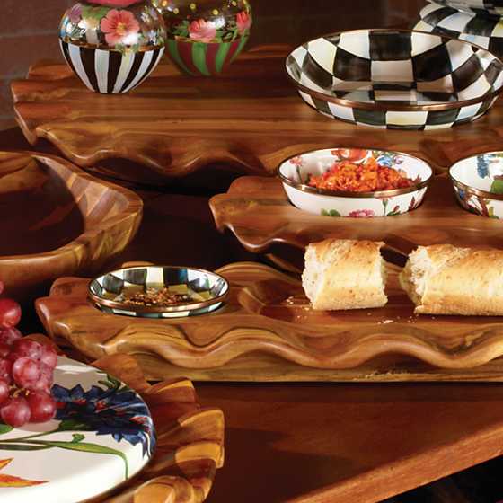 MacKenzie-Childs Courtly Check Enamel Dipping Bowl