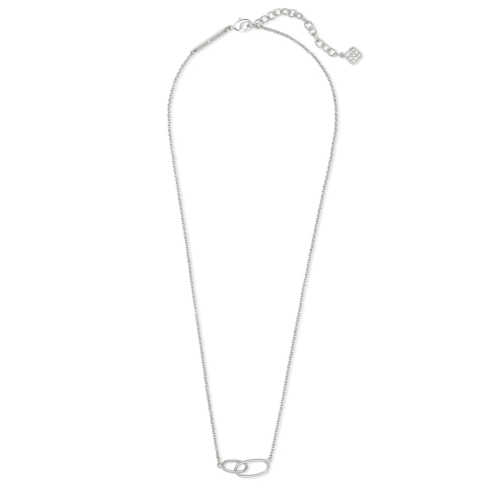 Kendra Scott Annie Infinity Pendant Necklace in White Crystal – Smyth  Jewelers