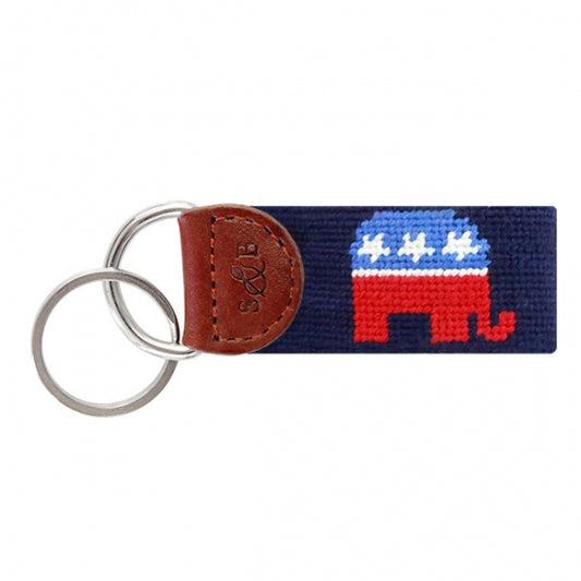 Smathers & Branson Republican Key Fob-Classic Navy