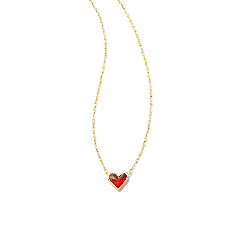 Kendra Scott Framed Ari Heart Short Pendant Necklace