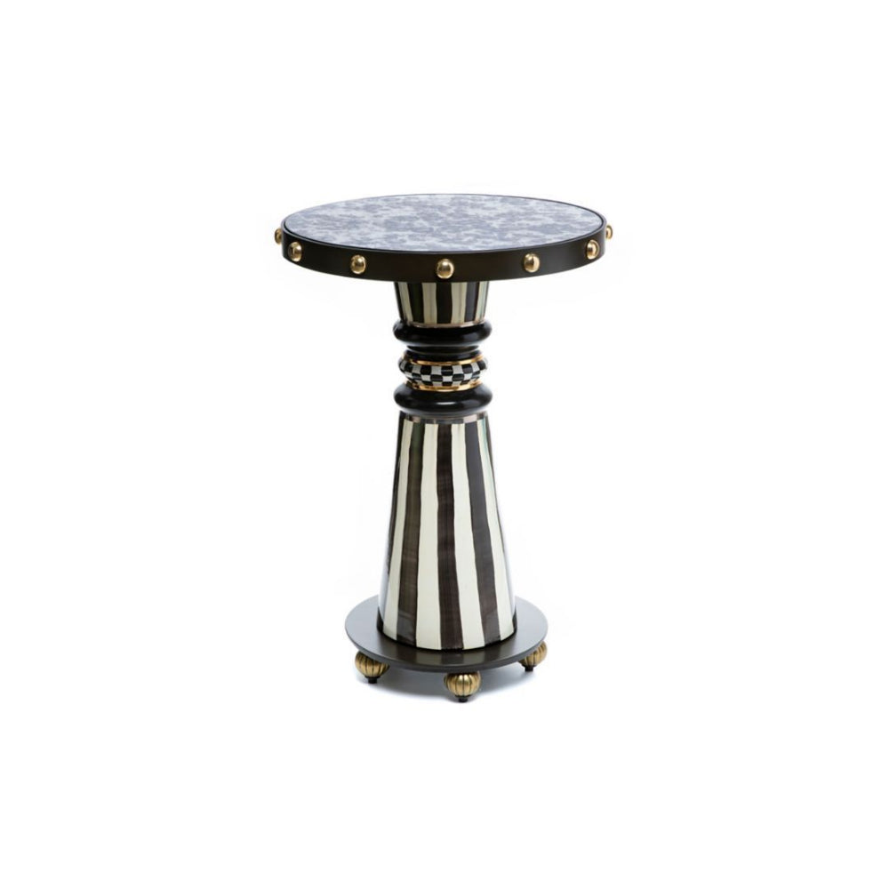 MacKenzie-Childs Dotography Accent Table (In-Store Pickup Only)