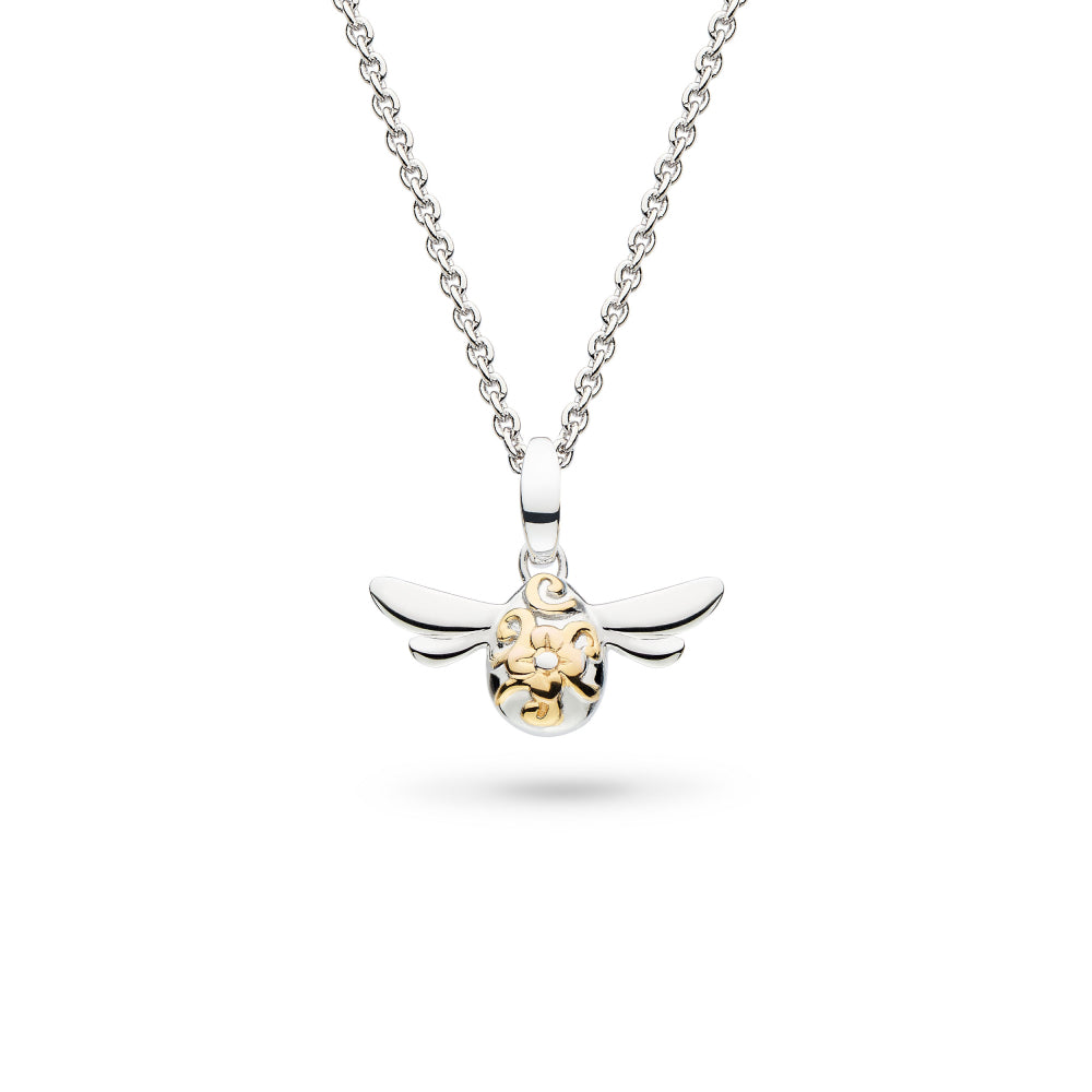Kit Heath Blossom Flyte Honey Bee Mini Necklace