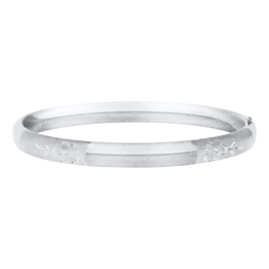 Children's Engravable Sterling Silver Bangle