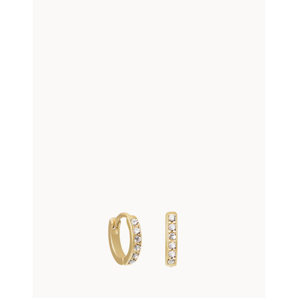 Spartina Sea La Vie Grateful Hoop Earrings