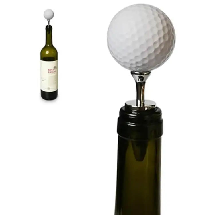 Golf Bag Beer Mug Golf Ball Wine Stopper
