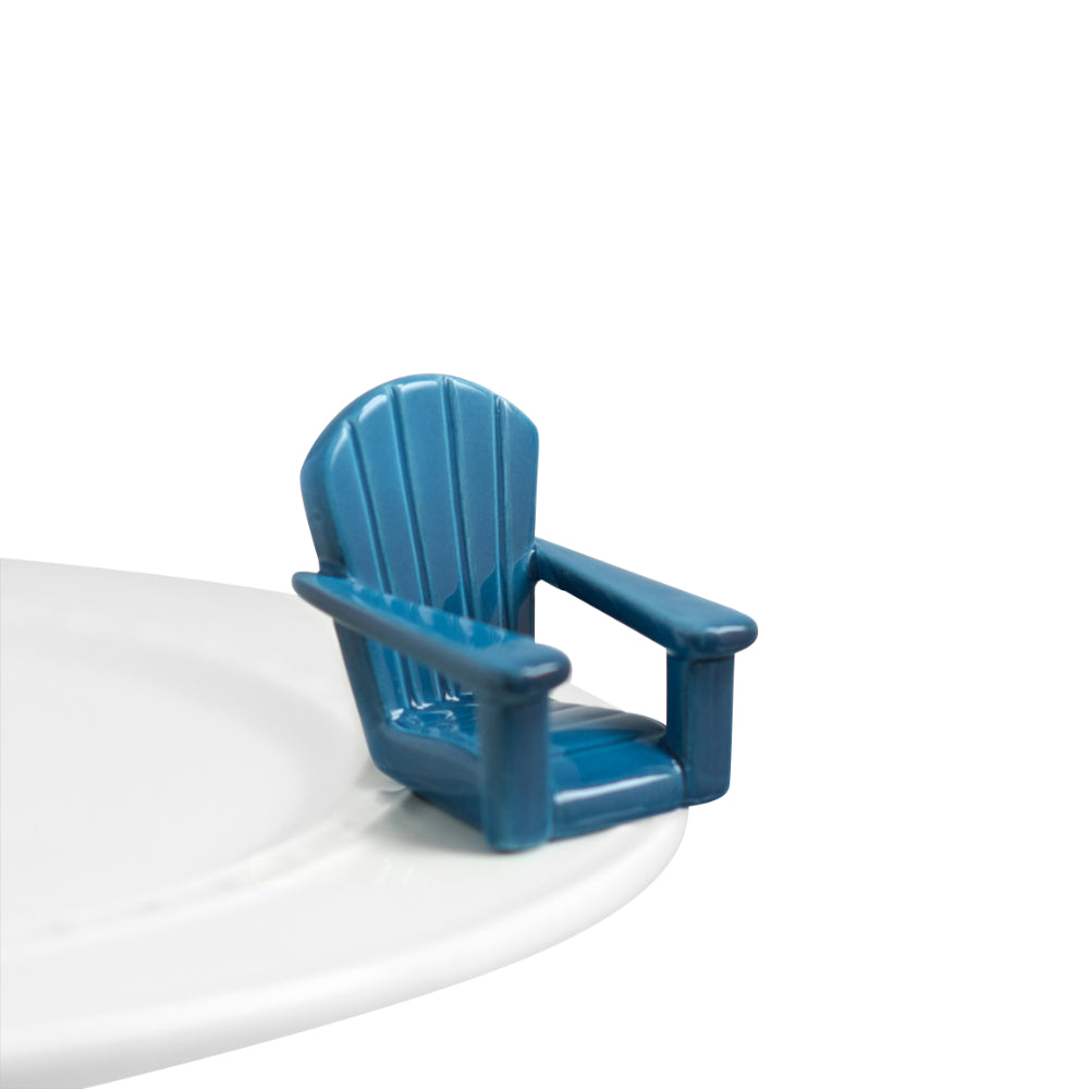 Nora Fleming Chillin' Blue Chair Mini