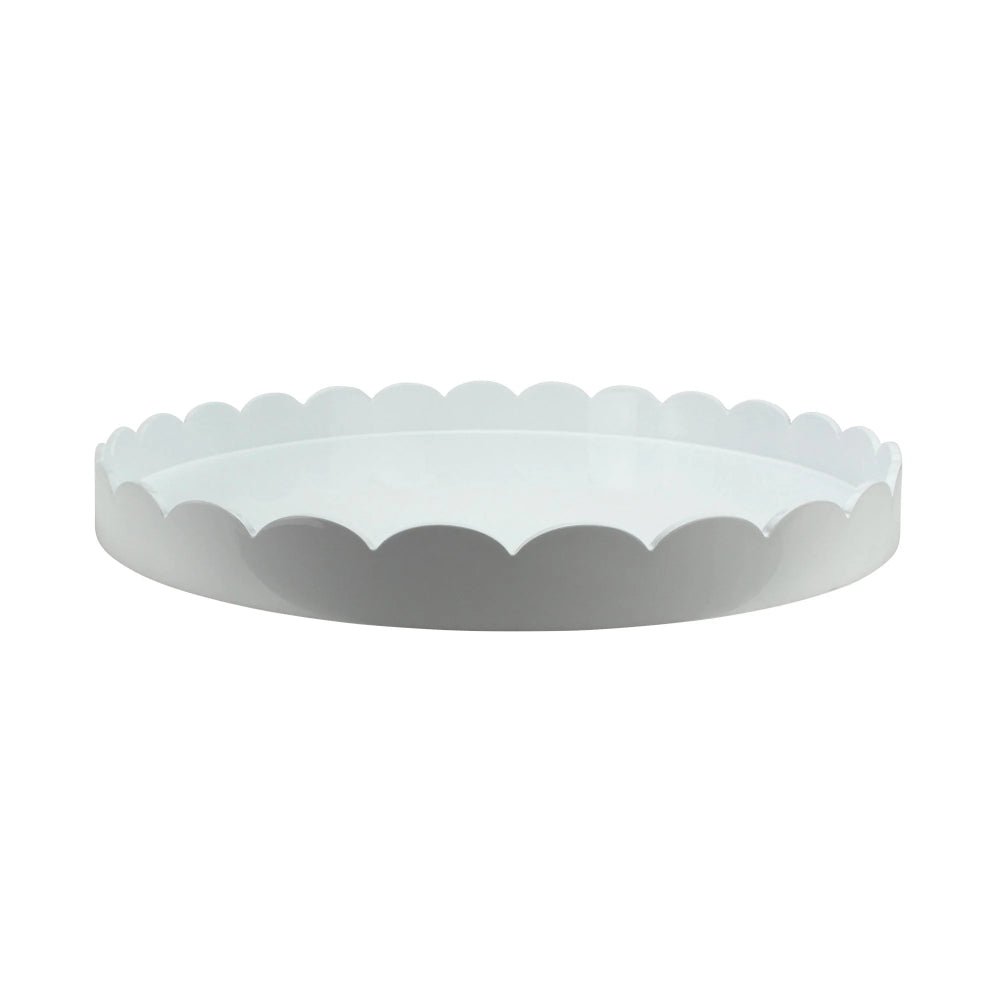 Addison Ross Large Round Scalloped Tray