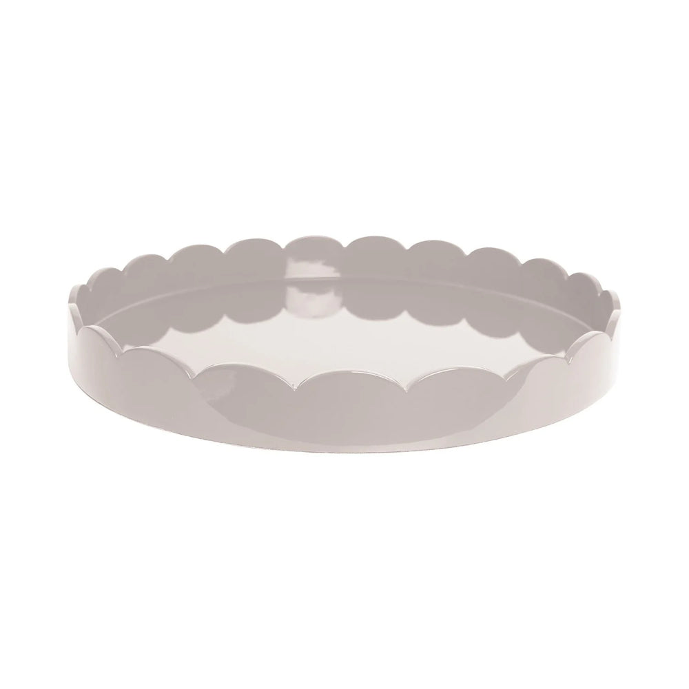Addison Ross Large Round Scalloped Tray