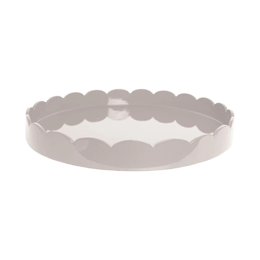 Addison Ross Large Round Scalloped Tray