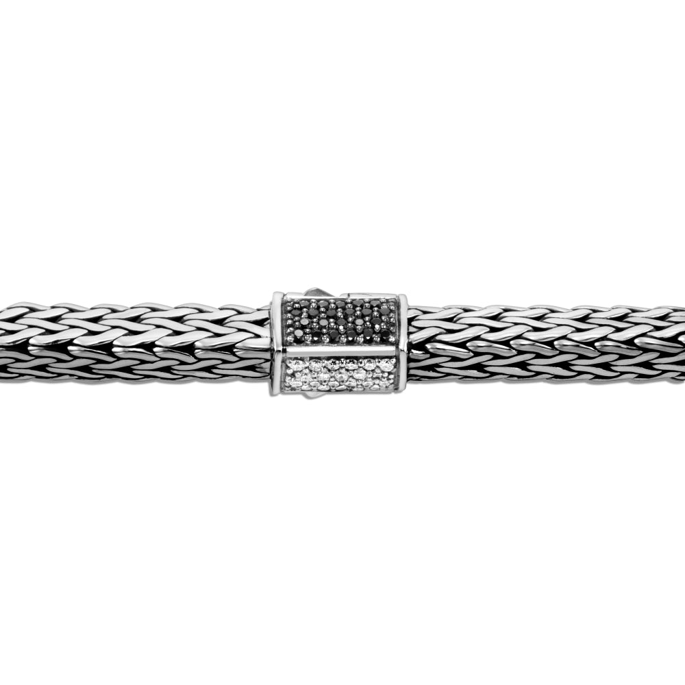 John Hardy Tiga Chain Diamond Bracelet
