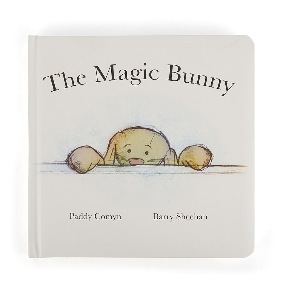 Book titled 'The Magic Bunny' with a bunny illustration on a white background.