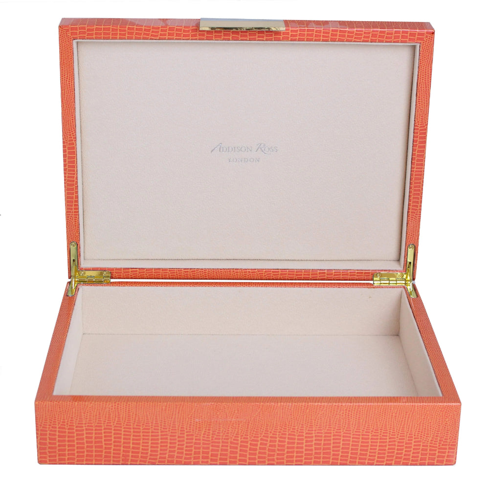 Addison Ross Storage Box with Gold Trim