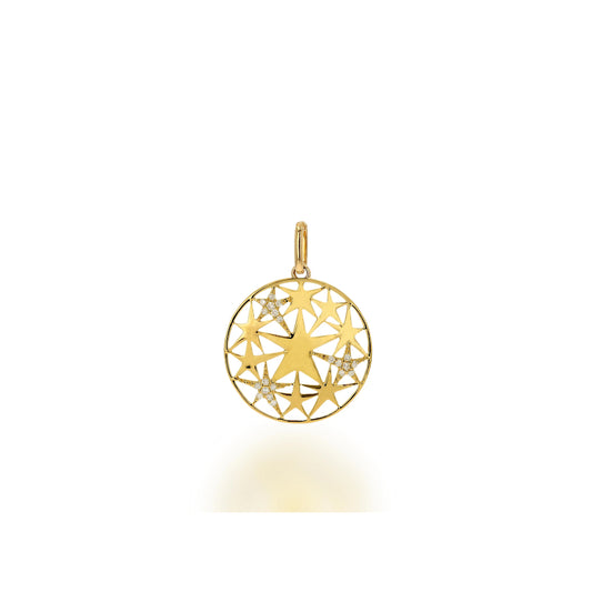 Rachel Reid Large Open Star Charm