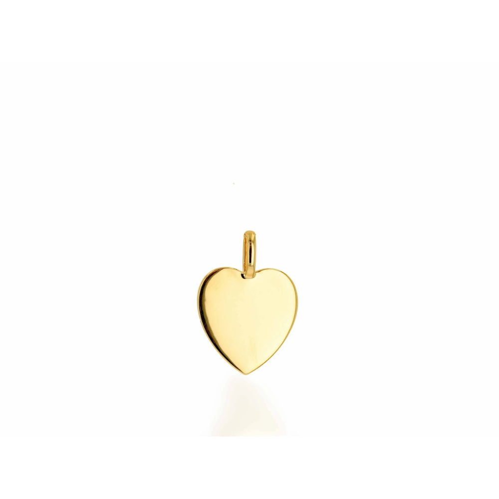 Rachel Reid Oversized Gold Heart Charm