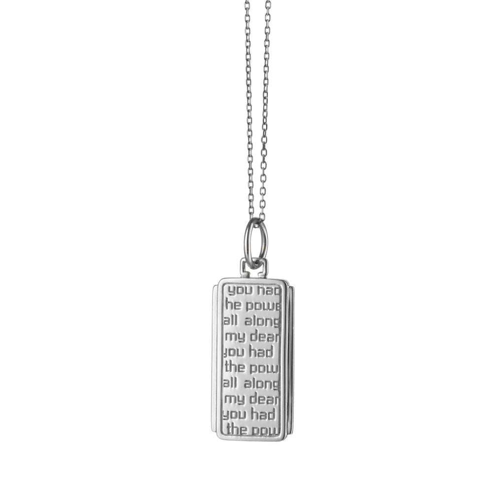 Monica Rich Kosann Sterling Silver Dorothy Pendant