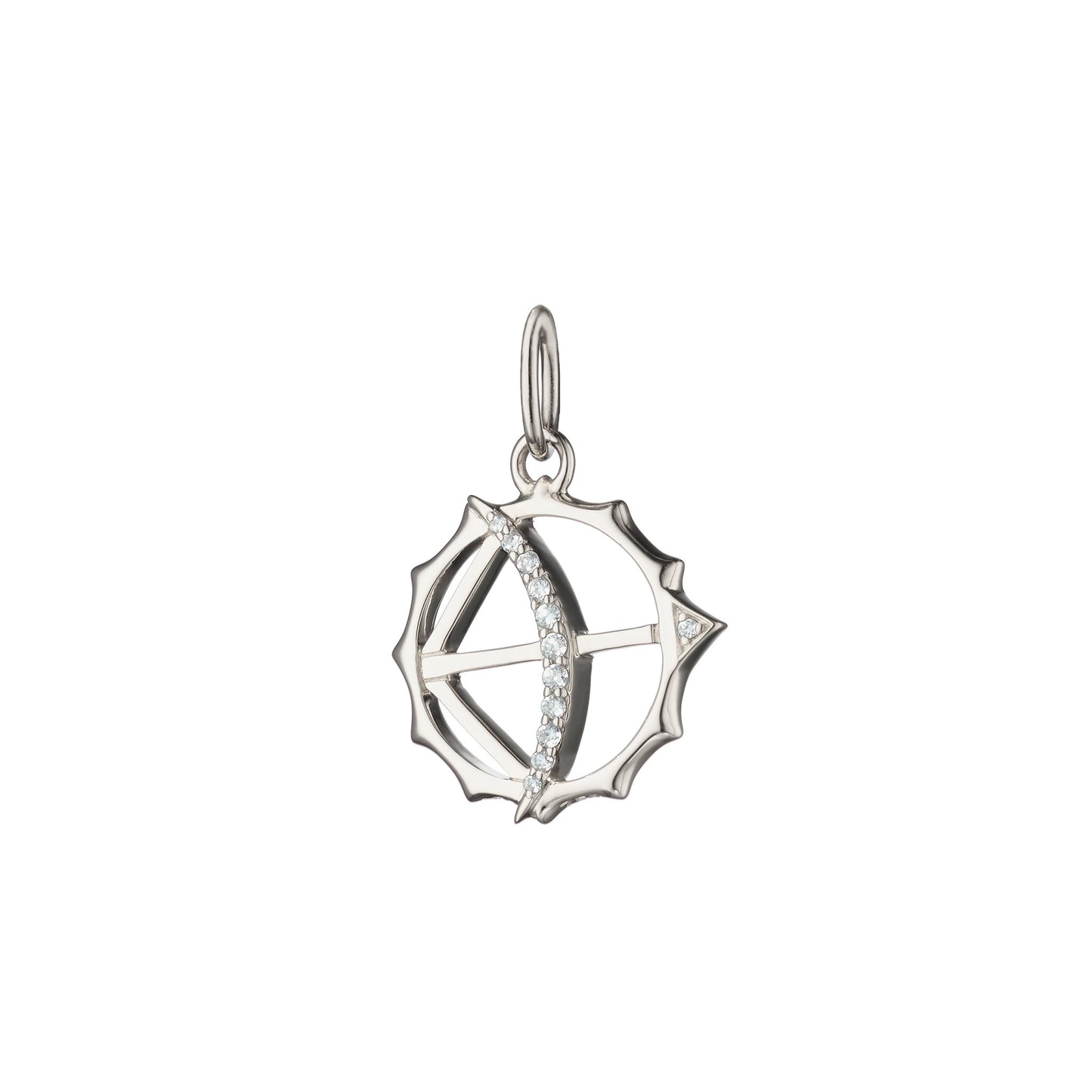 Monica Rich Kosann Mini "Apollo" Bow and Arrow Charm