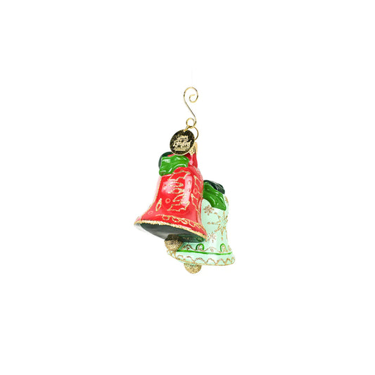 Happy Everything Christmas Bells Shaped Ornament