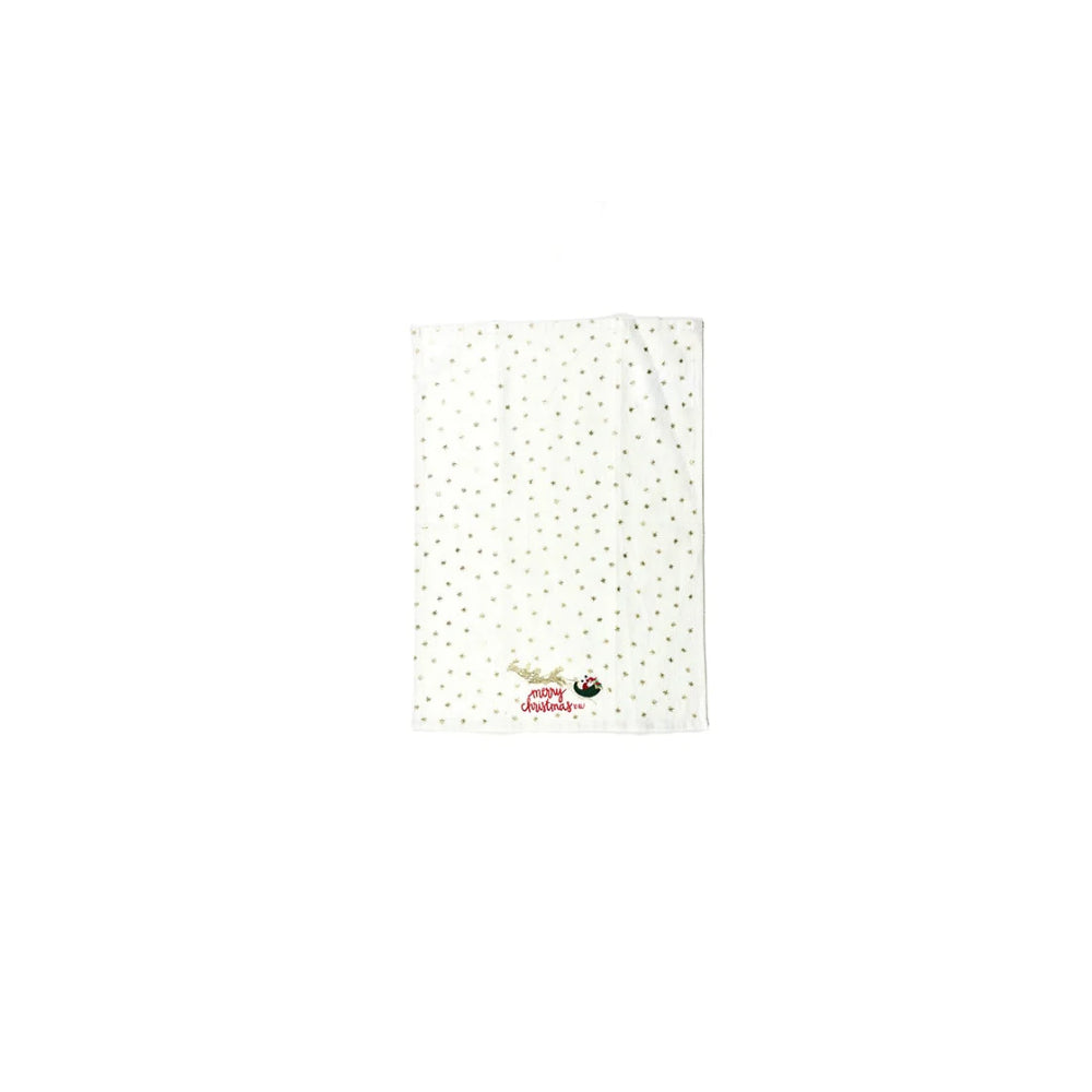 Coton Colors Christmas in the Village Santa Small Hand Towel