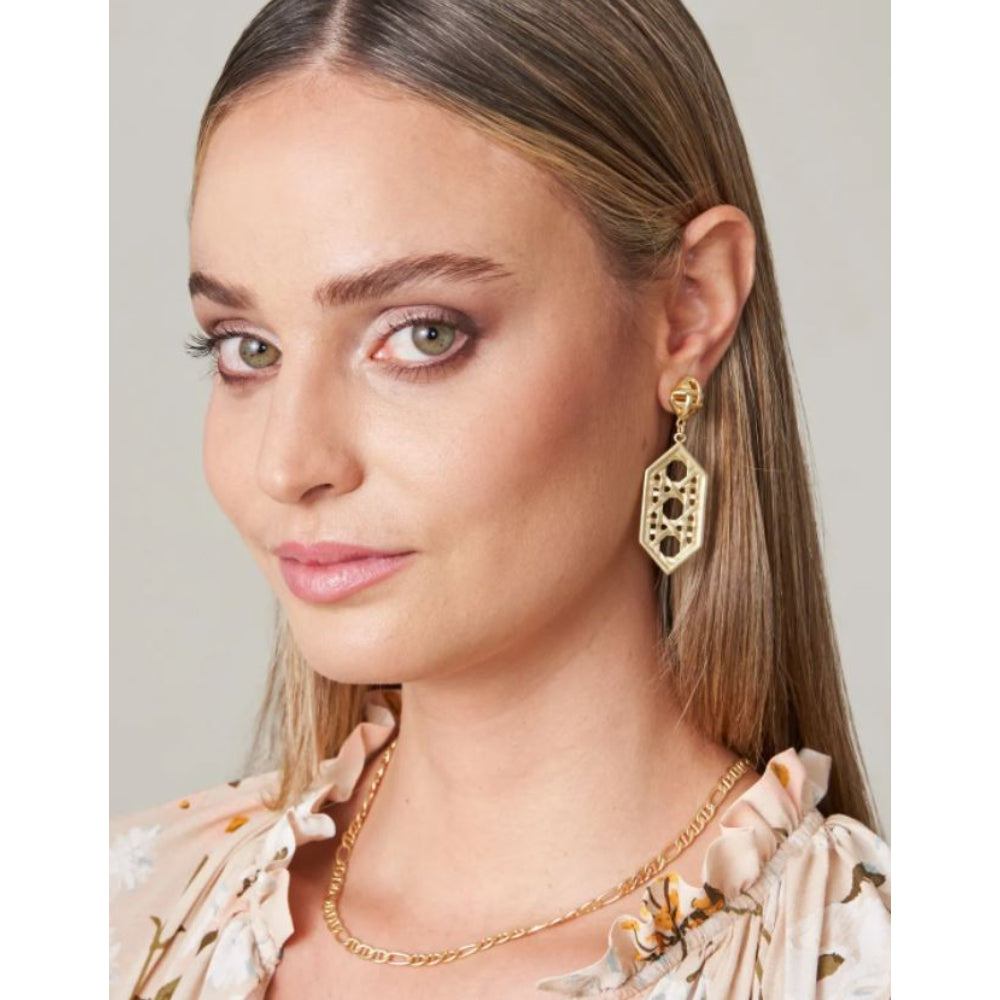 Spartina Cane Natural Earrings