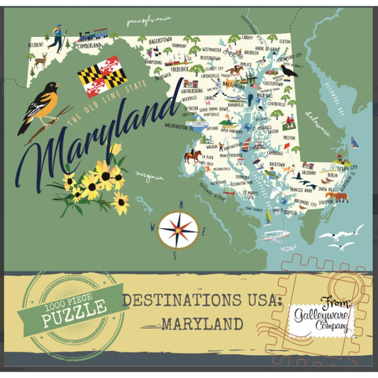 Maryland 1000 Piece Jigsaw Puzzle
