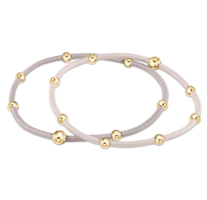 enewton "E"ssentials Hair Bracelet - Set of 2 - Neutral