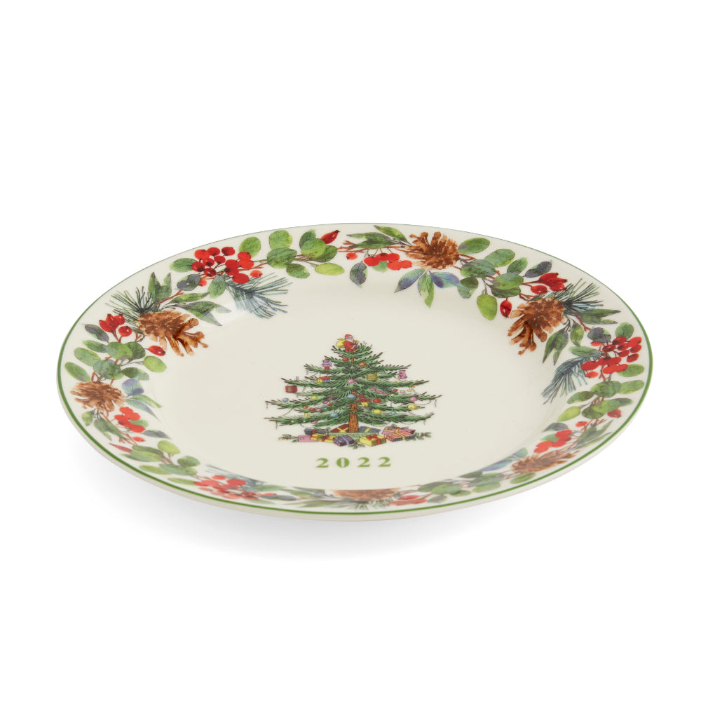 Spode Christmas Tree 2022 Annual Collector Plate Smyth Jewelers