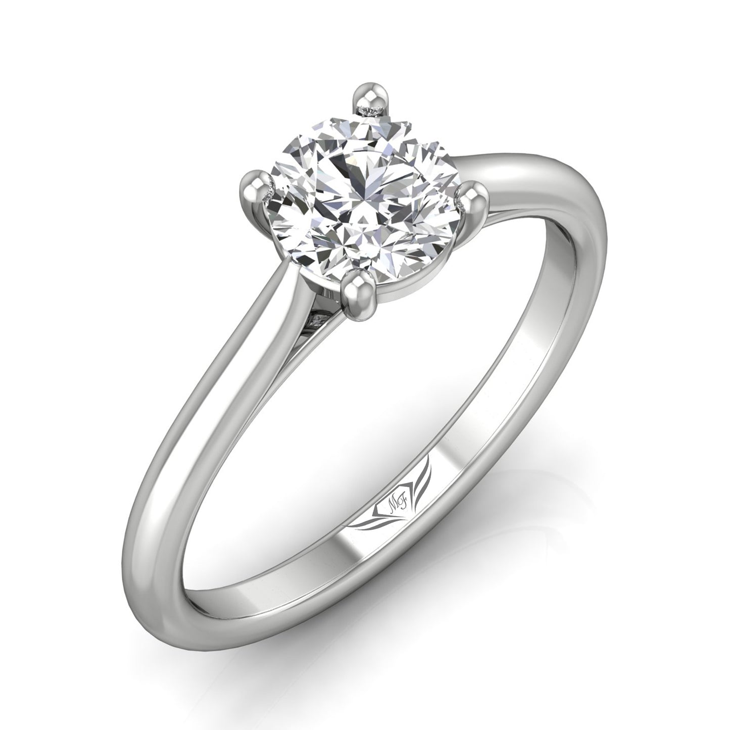 Martin Flyer FlyerFit Solitaire Engagement Ring