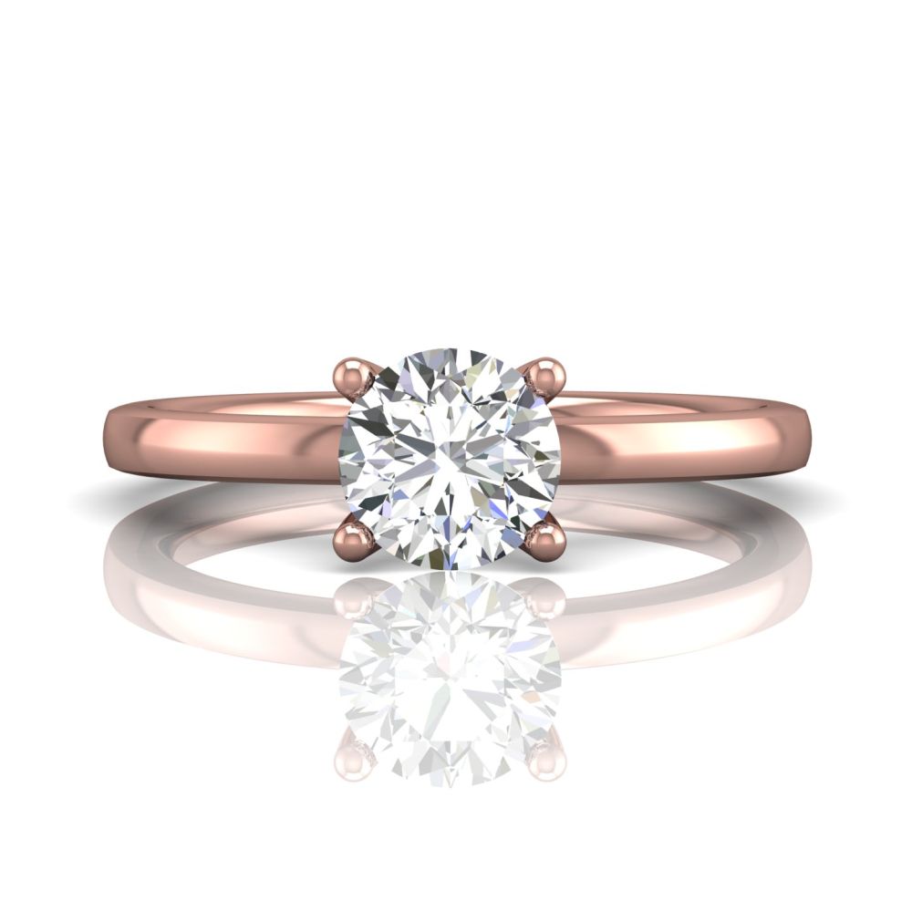 Martin Flyer FlyerFit Solitaire Engagement Ring
