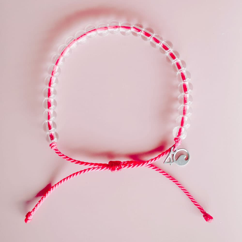 4Ocean Pink Flamingo Beaded Bracelet