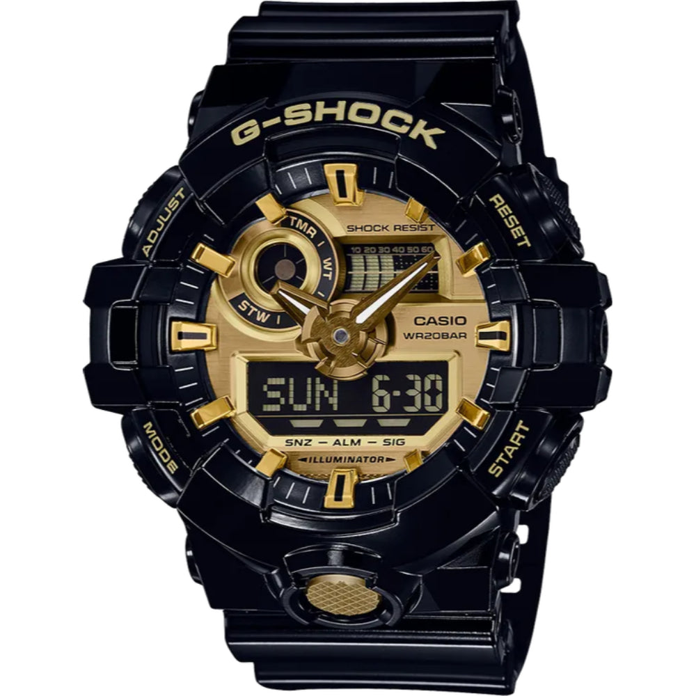 G-Shock Analog Digital GA-700 Series Gold/Black