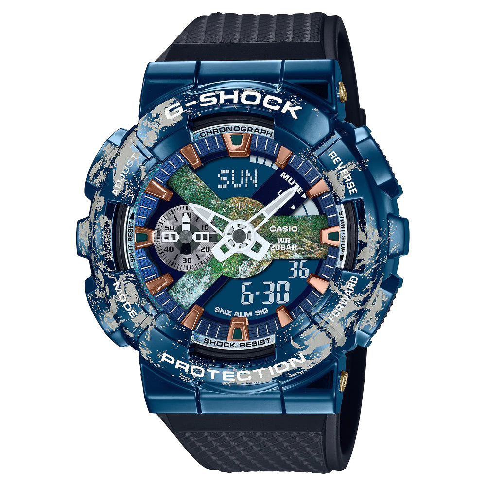 G-Shock 110 Series Analog-Digital Earth Watch