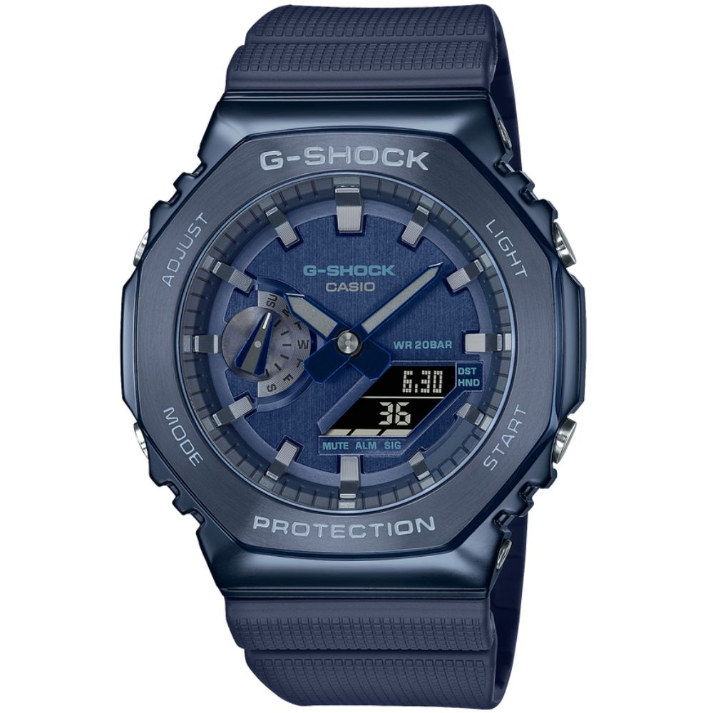 G-Shock Metal Covered Blue/Dark Gray GM2100N-2A