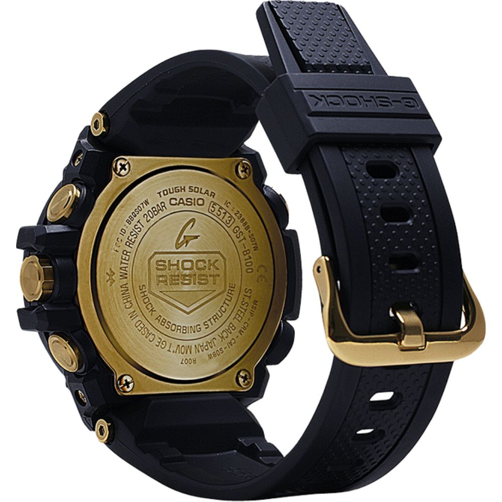 G-Shock G-Steel GST-B100 Series - Black/Gold