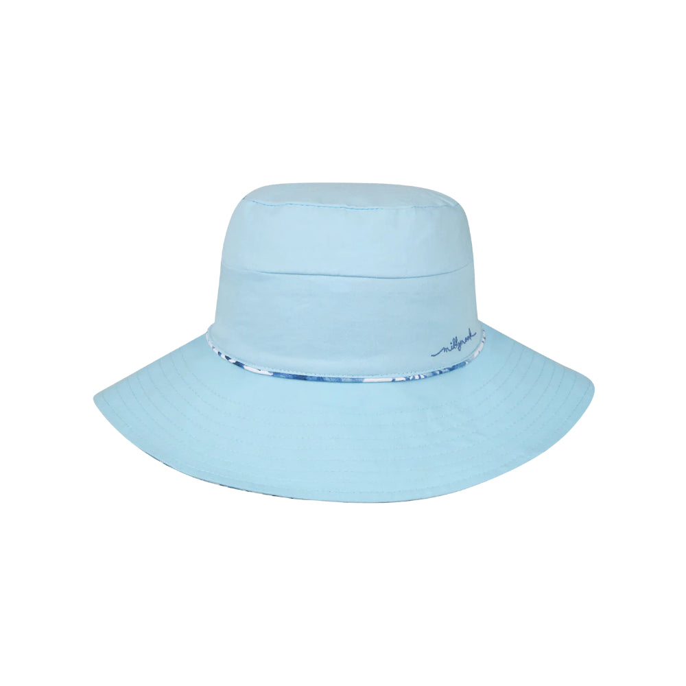 Millymook Girl's Pearl Wide Brim Hat