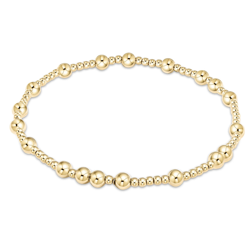 enewton 6.25" Hope Unwritten Bracelet   - Gold 4mm