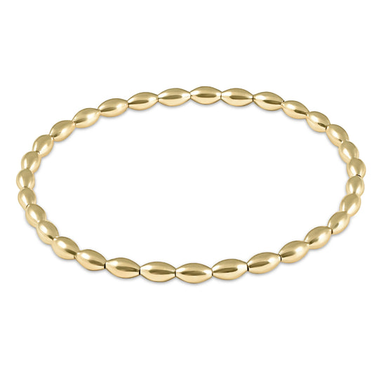 enewton 7.25" Extends Harmony Small Gold Bead Bracelet