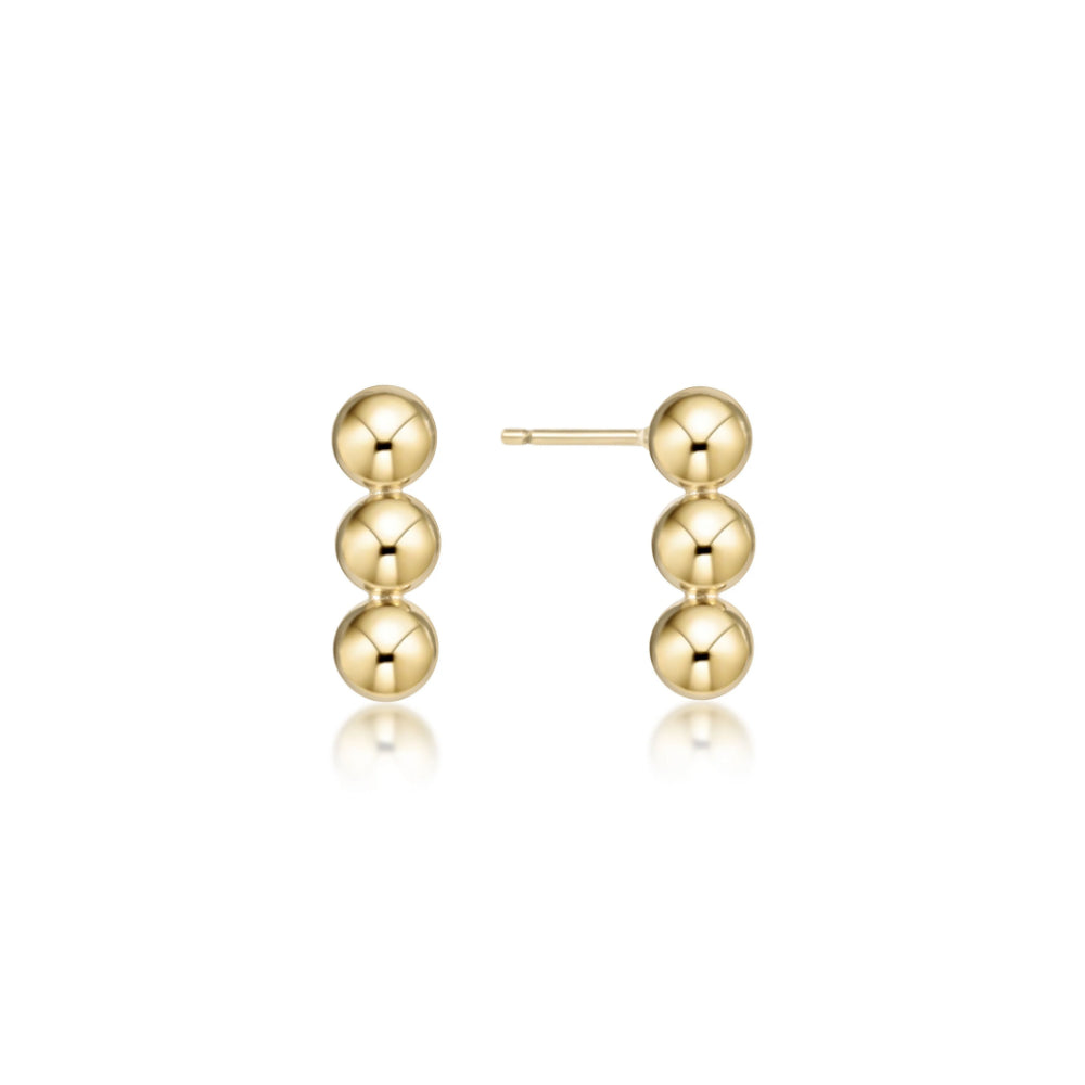 enewton Joy Stud - 4mm Gold