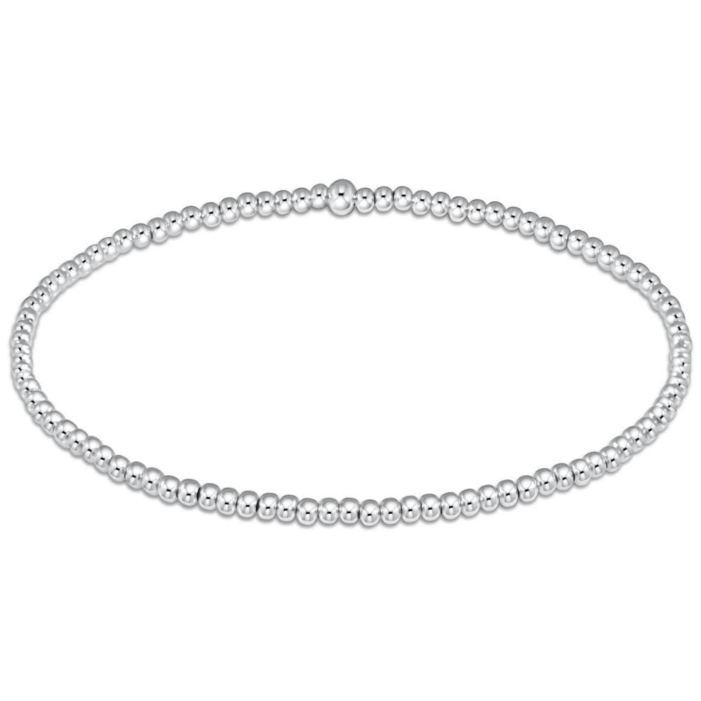 enewton 6.25" Classic Sterling 2mm Bead Bracelet