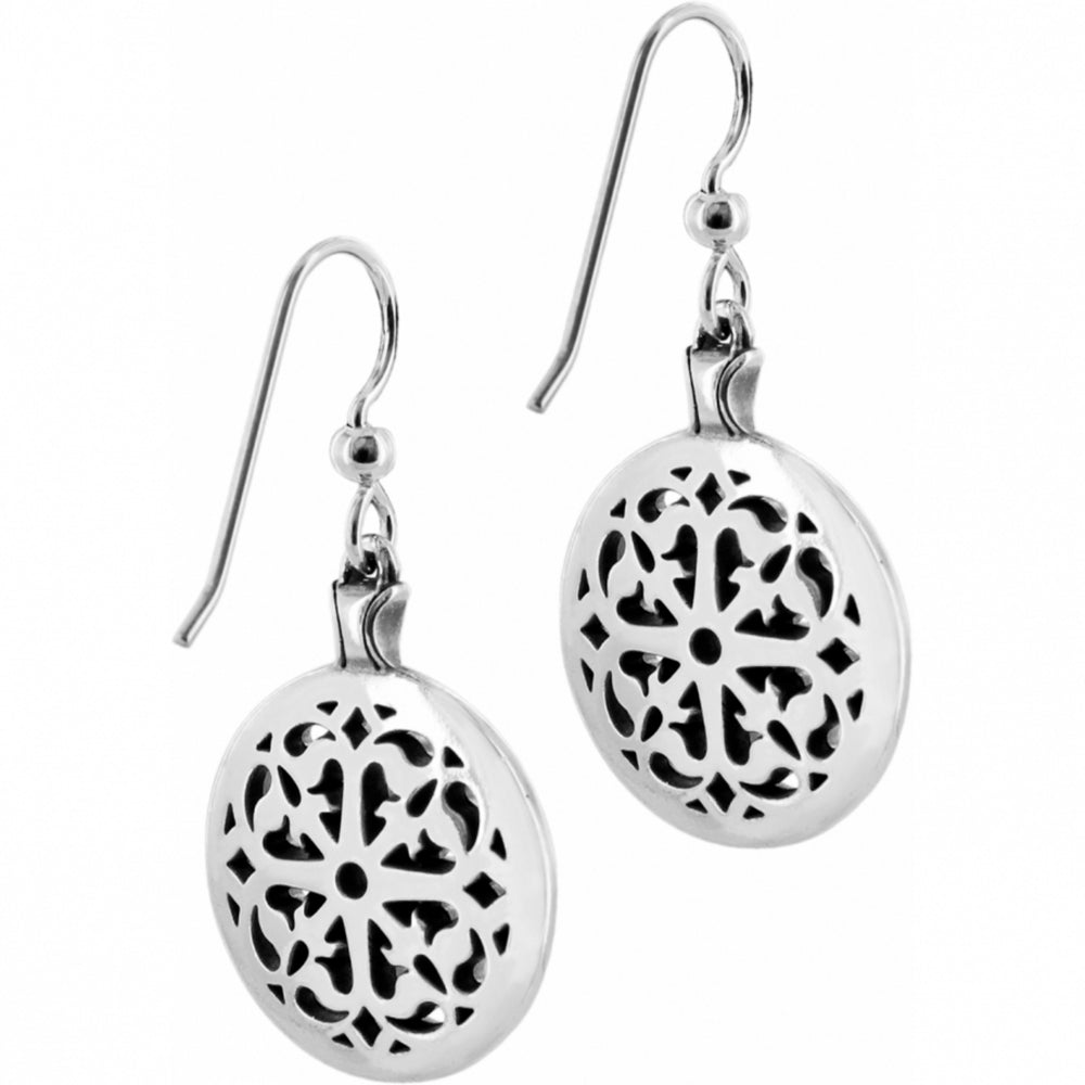 Silver earrings
