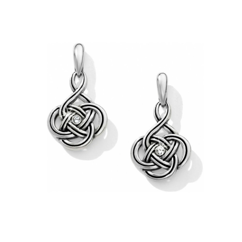Brighton Interlok Petite Post Drop Earrings